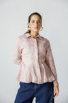 ELEGANT WAIST-FIT SHIRT -CASHMERE