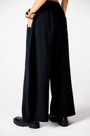 LOWRAISE BALLOON PANTS -Black