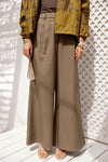 Classic Minimal Pants -OLIVE