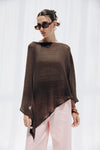 Effortless Flow Cape -BROWN