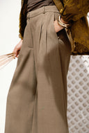 Classic Minimal Pants -OLIVE