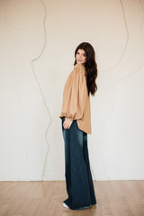 LINEN BLOUSE