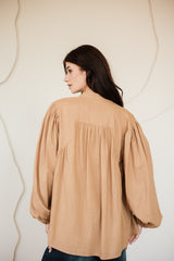 LINEN BLOUSE