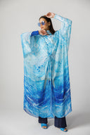 AZURE MOTION SWIM KIMONO  -BLUE