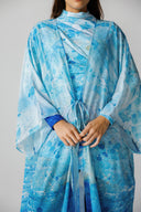 AZURE MOTION SWIM KIMONO  -BLUE