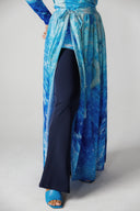 AZURE MOTION SWIM SKIRT -BLUE