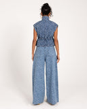 Denim Swirl Vest -ICED