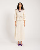 BRIGHT LACE BLOUSE -Beige