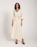 BRIGHT LACE BLOUSE -Beige