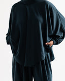 VEYRA BLOUSE -PETROLEUM