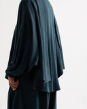 VEYRA BLOUSE -PETROLEUM