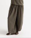 Aura Ribbed Balloon Pants -OLIVE