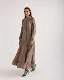 EFFORTLESS FLOW DRESS -CAFE