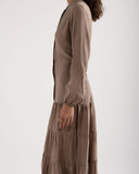EFFORTLESS FLOW DRESS -CAFE