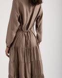 EFFORTLESS FLOW DRESS -CAFE