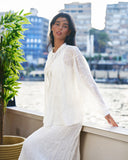 VINTAGE GRACE BLOUSE -OFF WHITE