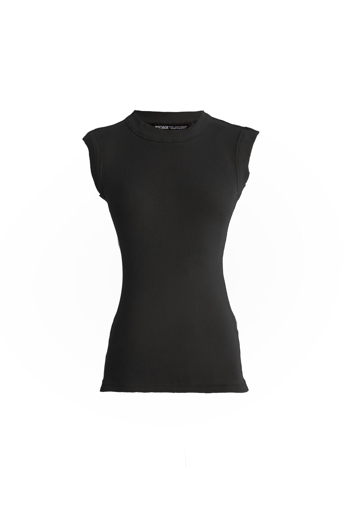 SLEEVELESS RIBBED TOP