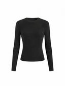 FULL LINED BASIC TOP - BLACK