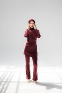 FLARE SWIMPANT - MAROON