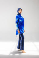 FLARE SWIMPANT - BLUE BLACK