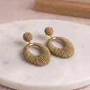 BOHO FRINGE HOOPS