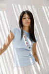 Essential Basic Tee -BABY BLUE
