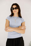 Essential Basic Tee -GRAY