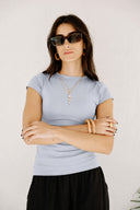 Essential Basic Tee -GRAY