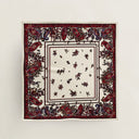 Crimson Paisley Satin LONG Scarf