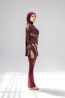 FLARE SWIMPANT - MAROON