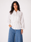 VELORA BLOUSE -White