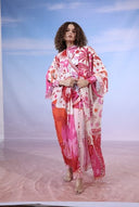 LILY ROSE SWIMSUIT KIMONO-FOSHIA
