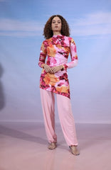 wide leg swimpant-NUDE ( PANTS ONLY )