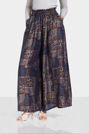 PATCHWORK PANTS -CAFE