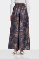 PATCHWORK PANTS -CAFE