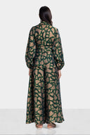 EMERALD WIDE PANTS -GREEN