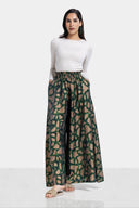 EMERALD WIDE PANTS -GREEN