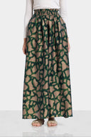 EMERALD WIDE PANTS -GREEN