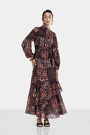 VINTAGE RUFFLE DRESS -SIMON