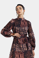 VINTAGE RUFFLE DRESS -SIMON