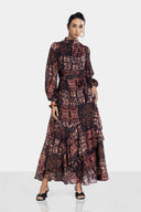 VINTAGE RUFFLE DRESS -SIMON