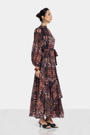 VINTAGE RUFFLE DRESS -SIMON