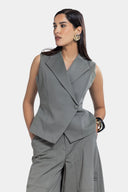 COMFORT CASUAL VEST -OLIVE