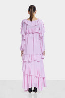 RUFFLE SKIRT -Rose