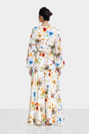 FLOWY FLOWERED DRESS -MIXED