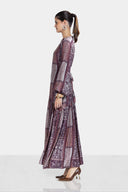 MAJESTIC FLOW DRESS -Burgundy