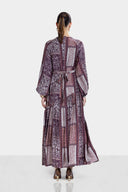 MAJESTIC FLOW DRESS -Burgundy