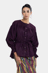 PURE LINEN BLOUSE