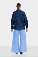 OVER SIZED SHIRT -Dark Blue
