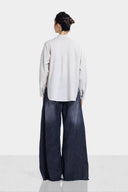 OVERSIZE LINEN SHIRT -Beige